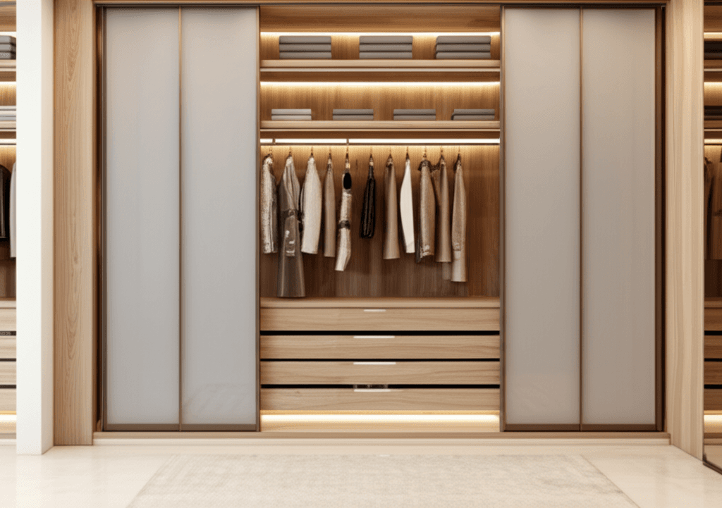 Walk-In Closet Organizer Package