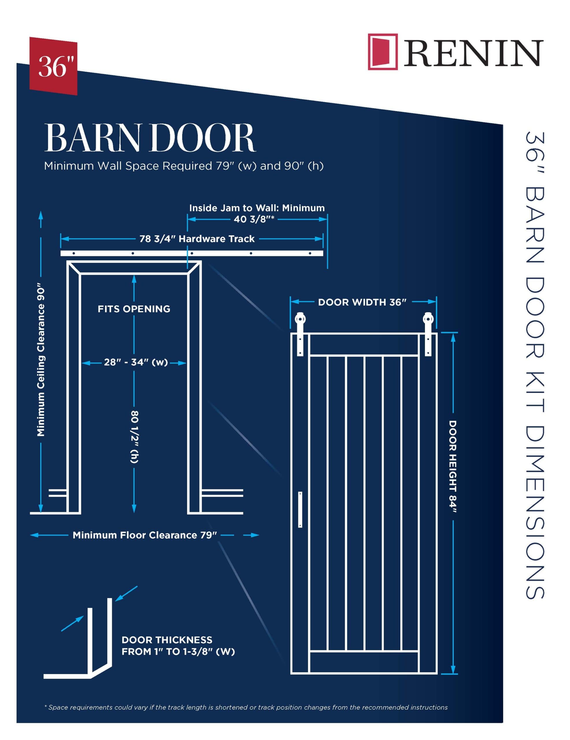 Metal Works Complete Barn Door Kit